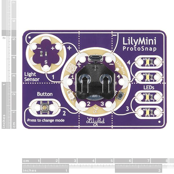 LilyPad LilyMini ProtoSnap - DEV-14063