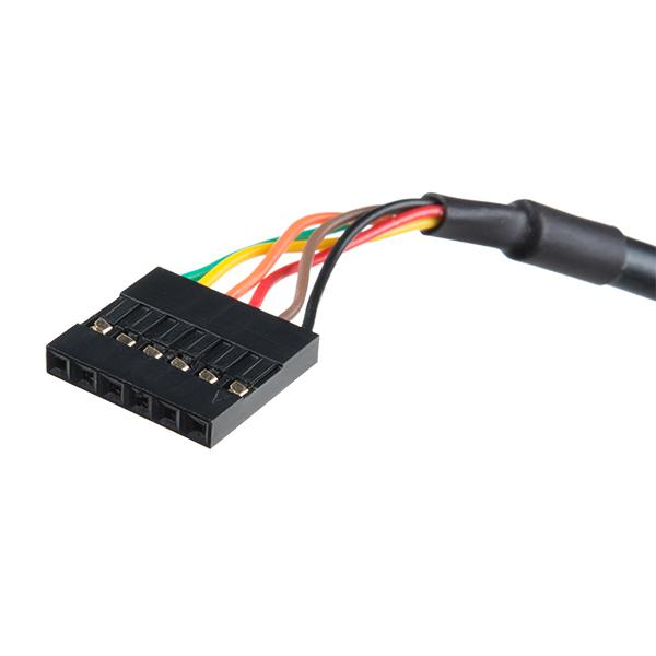 FTDI to USB-C Cable - 5V VCC-3.3V I/O - CAB-14909