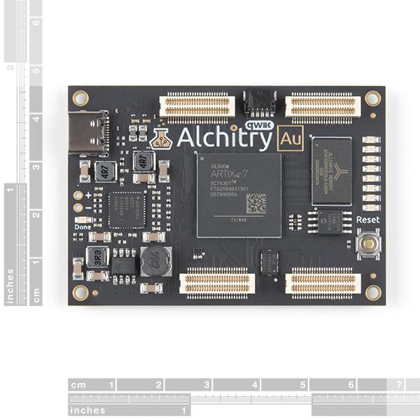 Alchitry Au FPGA Development Board (Xilinx Artix 7) - DEV-16527