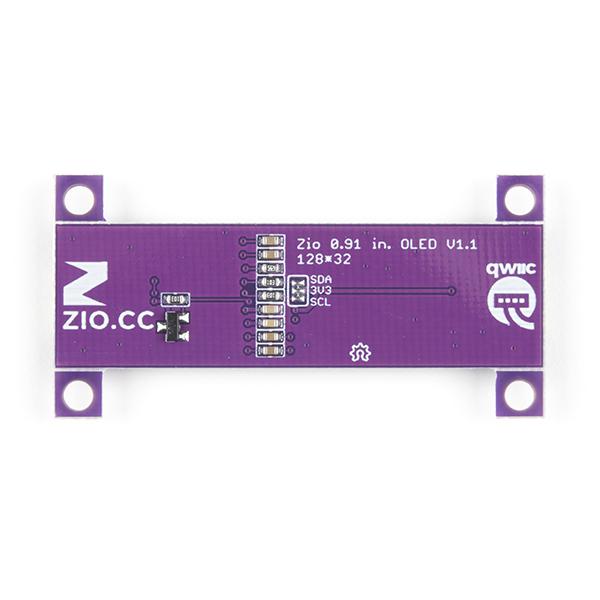 Zio Qwiic OLED Display (0.91 in, 128x32) - LCD-16774