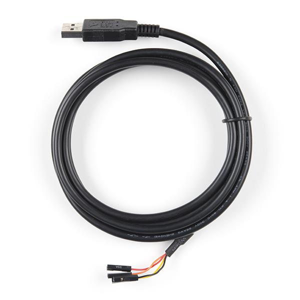 USB to TTL Serial Cable (5V VCC) - CAB-17831
