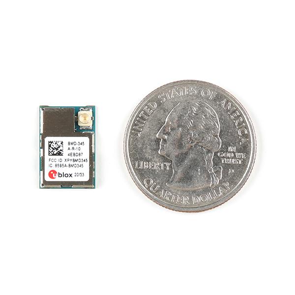 Surface Mount Bluetooth v5.0, Thread, Zigbee Transceiver Module (2.4GHz, U.FL) - WRL-21604