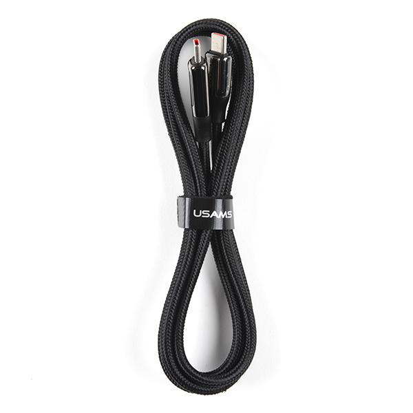Fast Charging USB C to C Cable with LCD - 4ft (100W) - CAB-19717