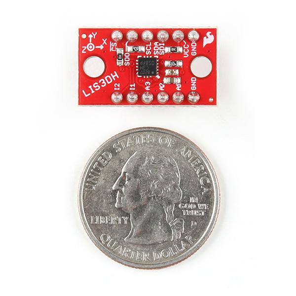 SparkFun Triple Axis Accelerometer Breakout - LIS3DH (with Headers) - SEN-20659