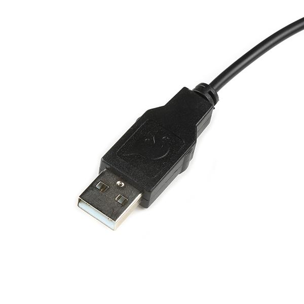SparkFun Hydra Power Cable - 6ft (Black) - DD-21211