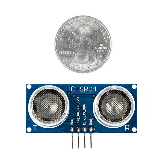 Ultrasonic Distance Sensor - 3.3V (HC-SR04) - SEN-24049