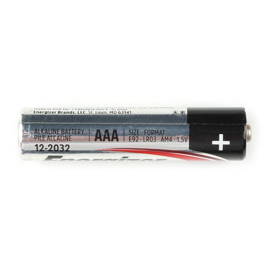 1250 mAh Alkaline Battery - AAA (Energizer) - PRT-23156