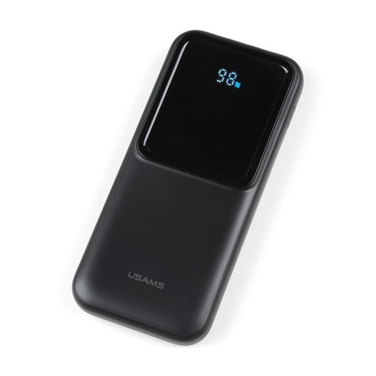 Dual-Port Power Bank with Digital Display and Integrated Cables - 10AH - TOL-23322