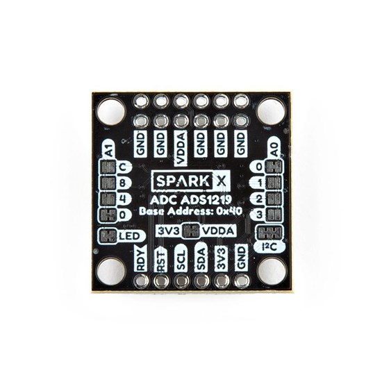 SparkX Qwiic 24 Bit ADC - 4 Channel (ADS1219) - SPX-23455