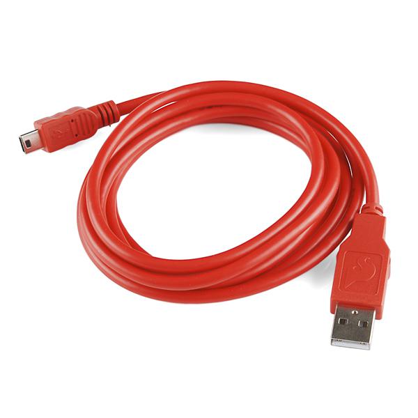 SparkFun USB Mini-B Cable - 6 Foot - CAB-11301