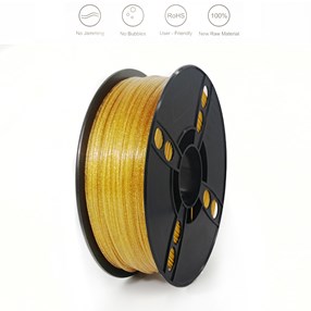 Shiny Gold PLA 2.85mm 1kg/spool