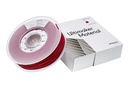 Ultimaker TPU Red 750g Spool - 2.85mm (3.0mm Compatible) - UM-1731