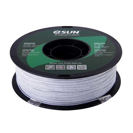 eMarble filament, 1.75mm, Natural, 1kg/roll - eMarble175N1