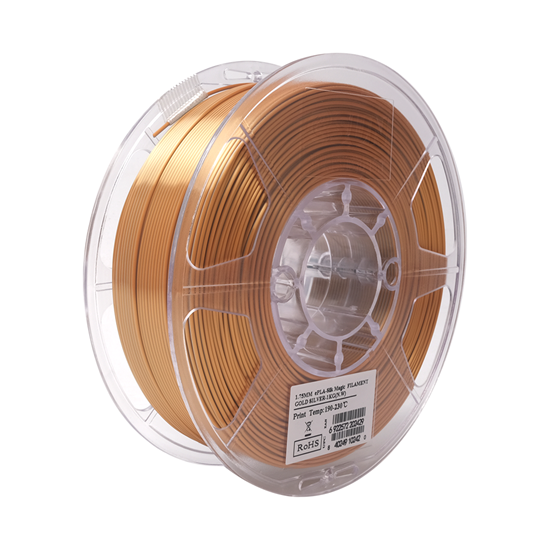 ePLA-Silk Magic filament, 1.75mm, Gold Silver, 1kg/roll - ePLA-SilkMagic175JS1