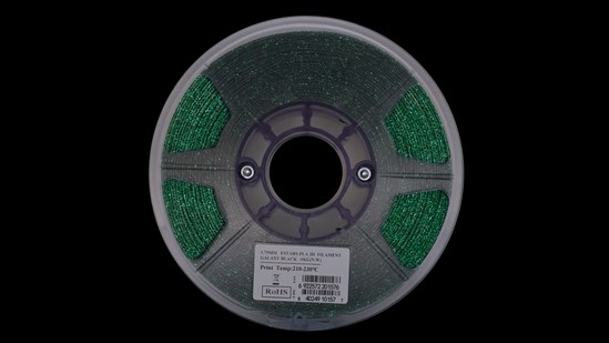 eStars-PLA filament, 1.75mm, Galaxy Black, 1kg/roll - eStars-PLA175GB1