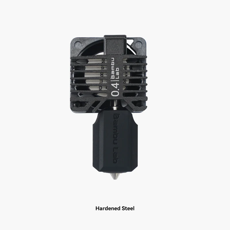 Bambu Lab - P1P / P1S - Complete hotend assembly with hardened steel nozzle 0.4mm