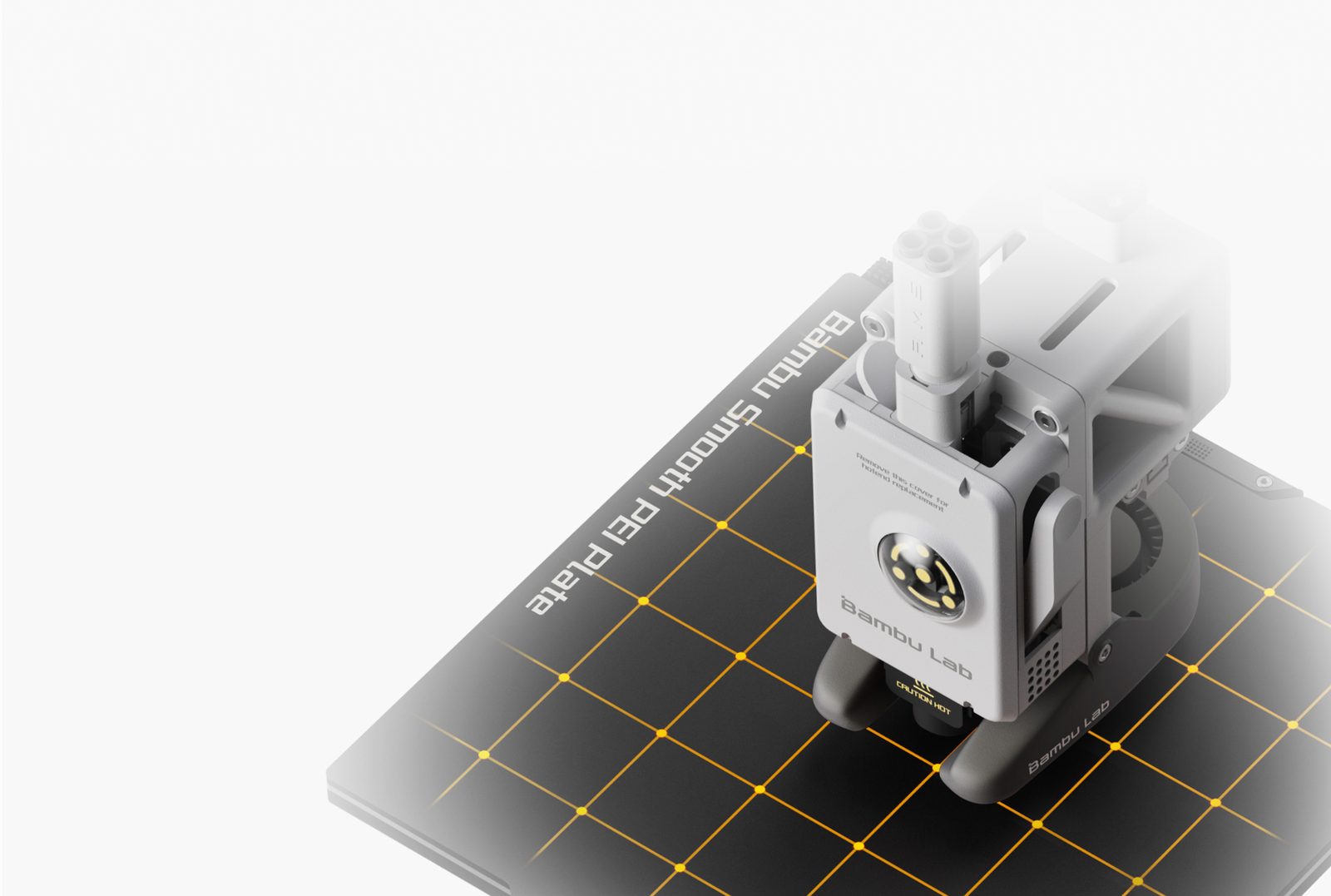 Bambu Lab A1 Mini full auto calibration of Z offset and bed level on the textured PEI plate