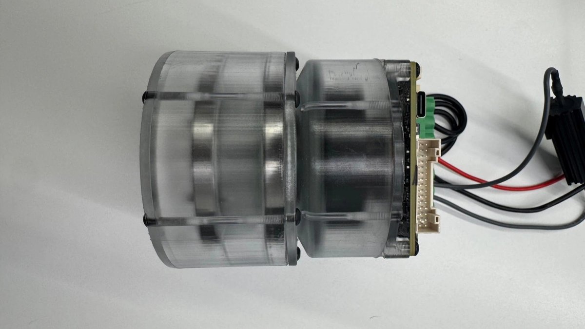 Accurate mechanical assembly printed in Alpha White Resin on Form Studio 1