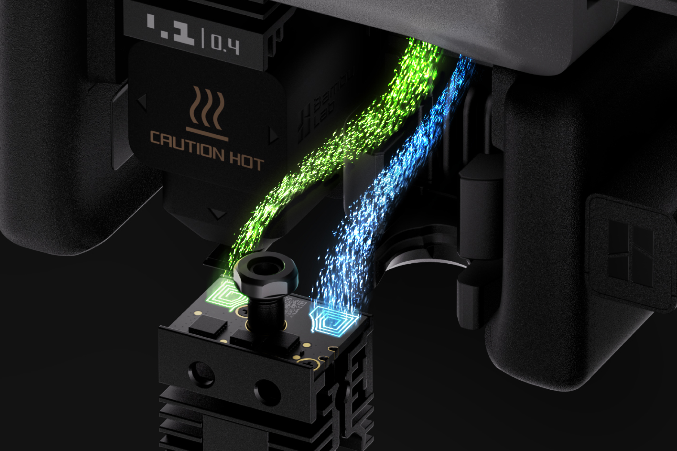 Bambu Lab Vortek Upgrade Kit - contactless high-frequency connector