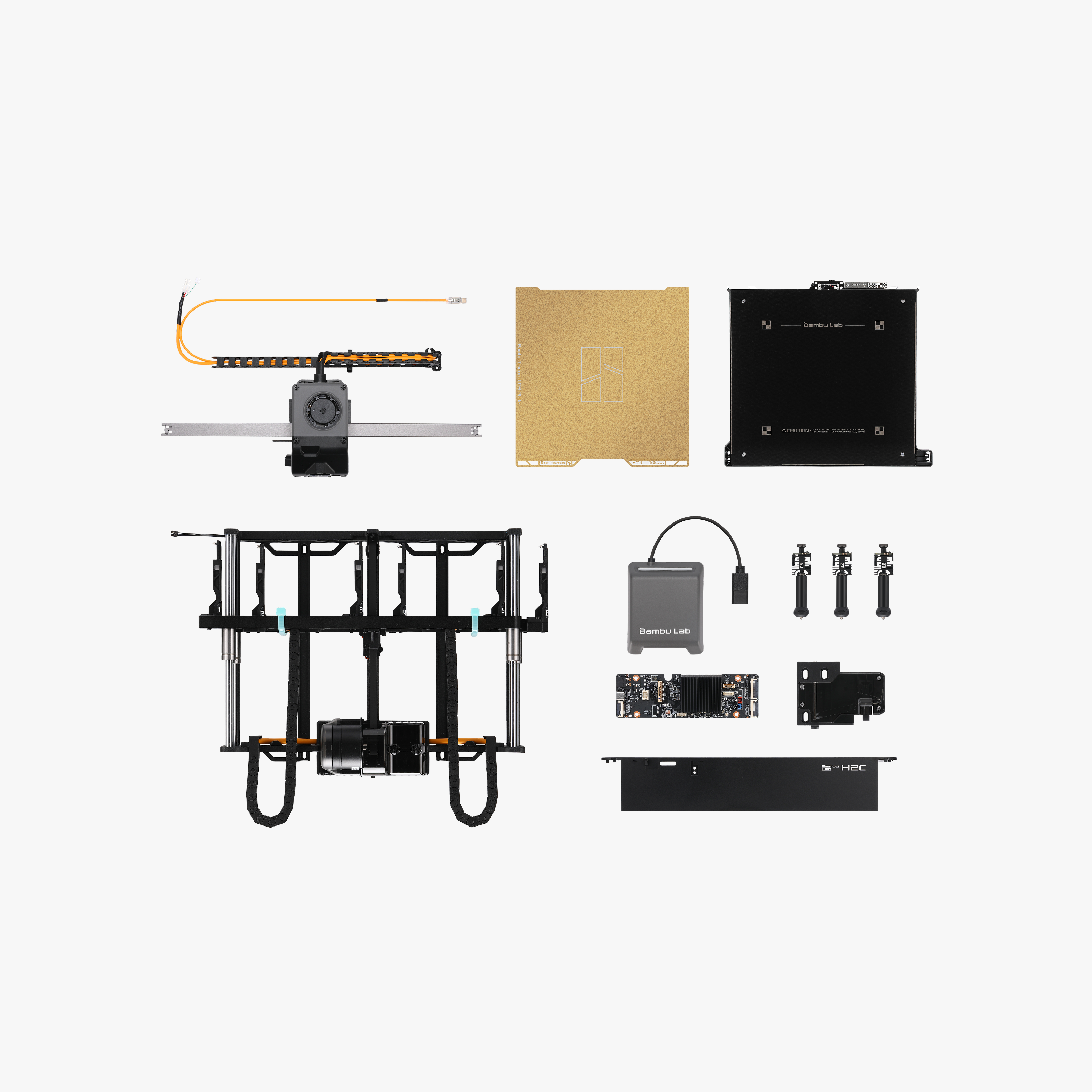 Bambu Lab Vortek Upgrade Kit - complete hardware pack contents