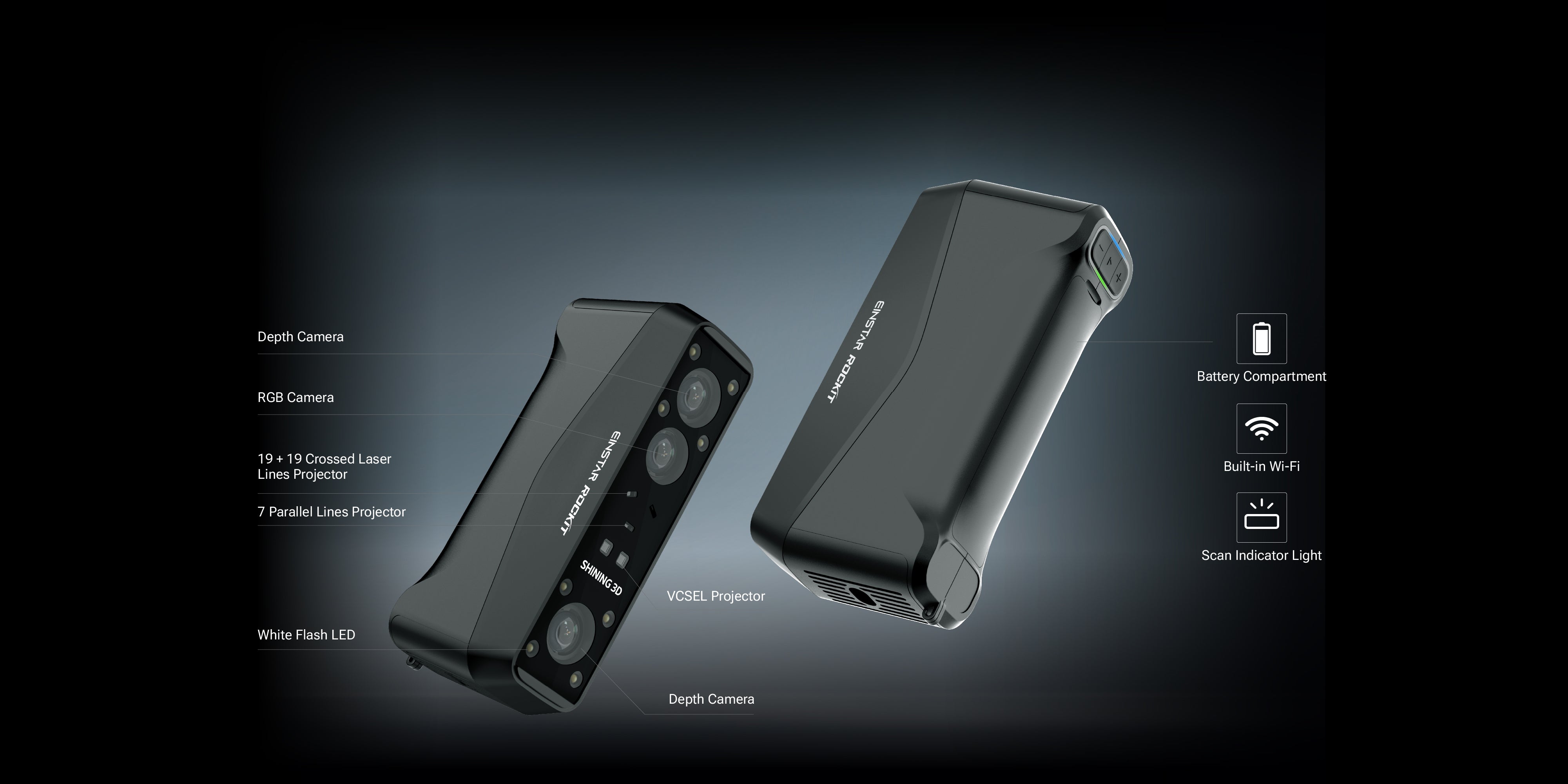 EINSTAR Rockit — Pocket-sized handheld 3D scanner overview