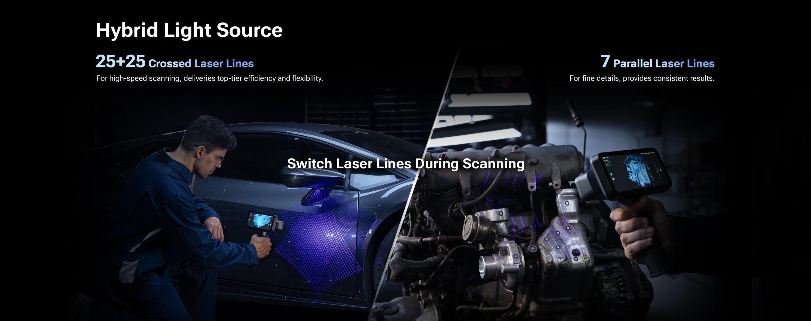 EinScan Rigil — EXScan, EXModel, and BlueStar Mapping software