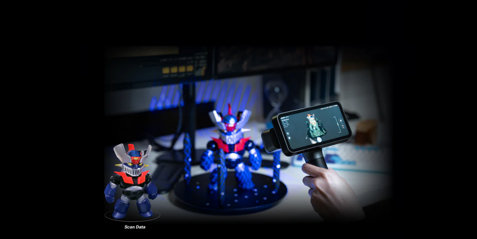 EinScan Rigil Lite — full-color 3D scan with 5 MP texture camera