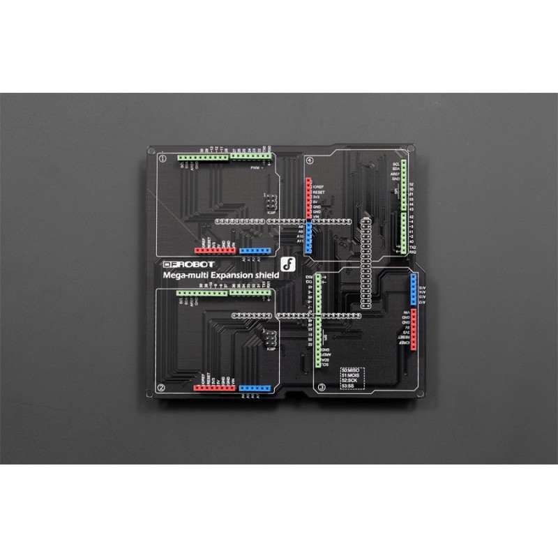 Mega Multi IO Shield for Arduino Mega / DUE from MindKits New Zealand