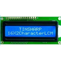 Basic 16x2 Character LCD - Golden on Green 5V 