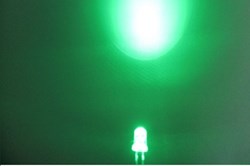 5mm Super Bright LED - Green(10Pcs) 