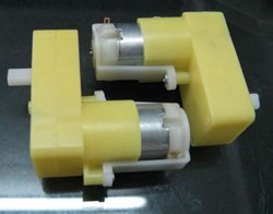 Geared DC Motor and Housing 