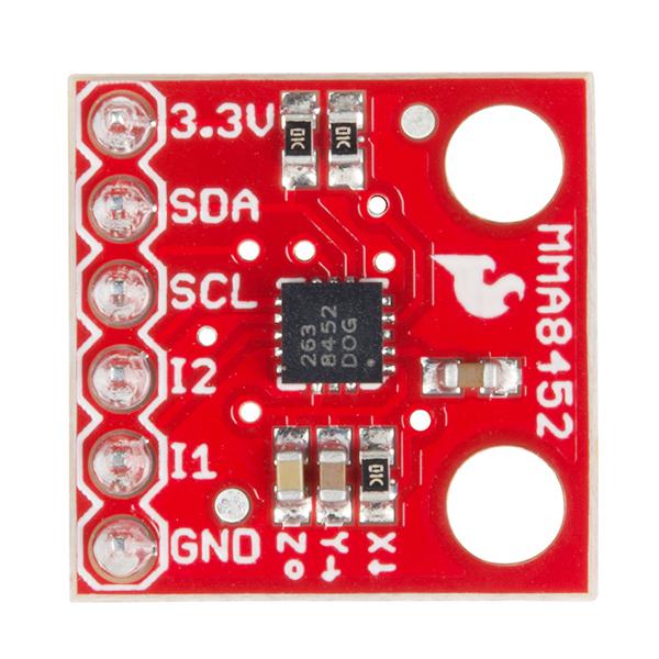 SparkFun Triple Axis Accelerometer Breakout - MMA8452Q (with Headers) - BOB-13926