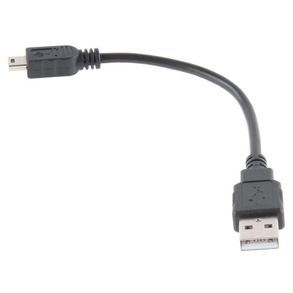 USB Mini-B Cable - 6" - CAB-13243