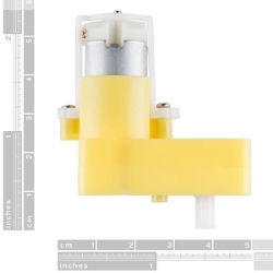 Hobby Gearmotor -  65 RPM (Right Angle, Pair) - ROB-13258