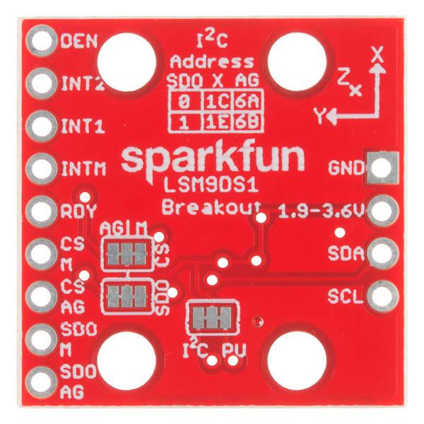 SparkFun 9DoF IMU Breakout - LSM9DS1 - SEN-13284