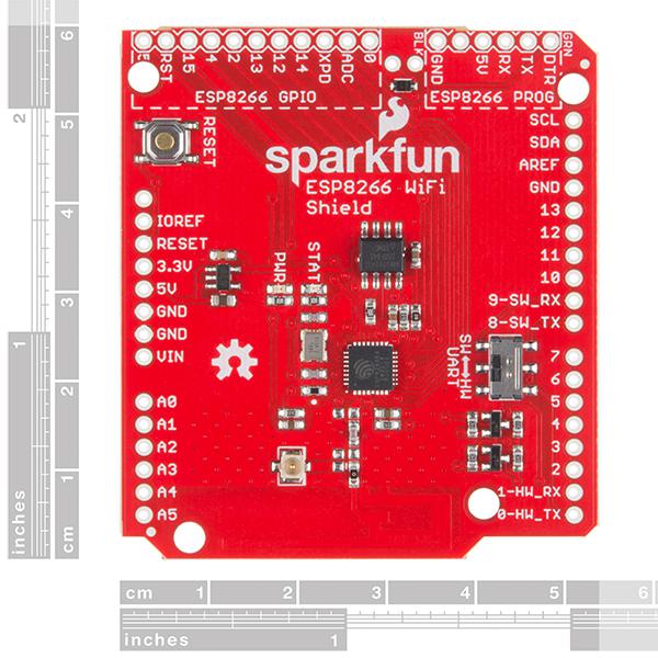 SparkFun WiFi Shield - ESP8266 - WRL-13287