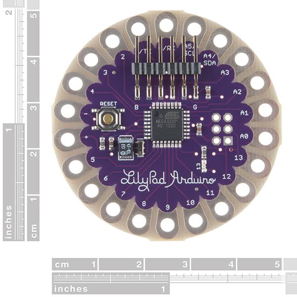 LilyPad Arduino 328 Main Board - DEV-13342
