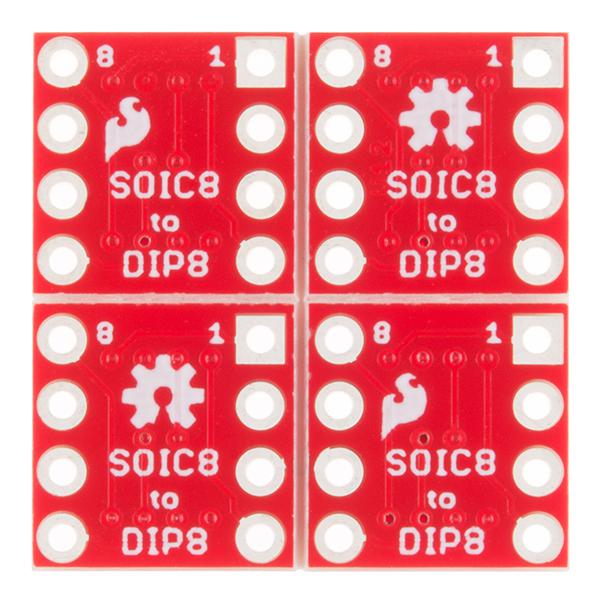 SparkFun SOIC to DIP Adapter - 8-Pin - BOB-13655