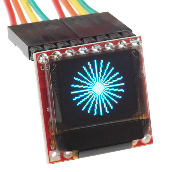 SparkFun Micro OLED Breakout (with Headers) - LCD-13722