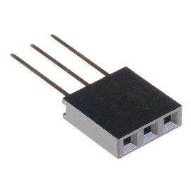 Stackable Header - 3 Pin (Female, 0.1") 