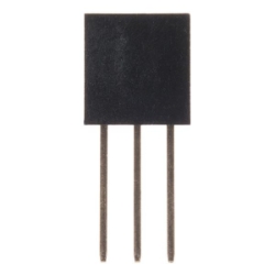 Stackable Header - 3 Pin (Female, 0.1") - PRT-13875