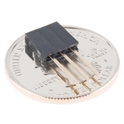 Stackable Header - 3 Pin (Female, 0.1") - PRT-13875