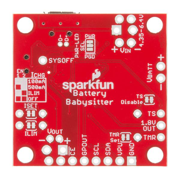 SparkFun Battery Babysitter - LiPo Battery Manager - PRT-13777