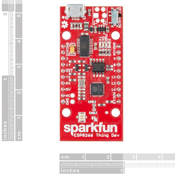 SparkFun ESP8266 Thing - Dev Board (with Headers) - WRL-13804