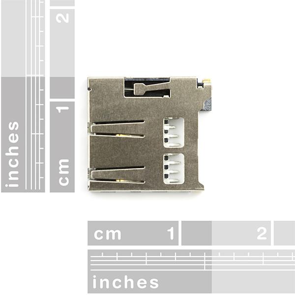 microSD Socket for Transflash - PRT-00127