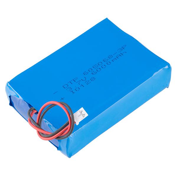 Lithium Ion Battery - 6Ah - PRT-13856