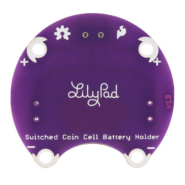 LilyPad Coin Cell Battery Holder - Switched - 20mm - DEV-13883