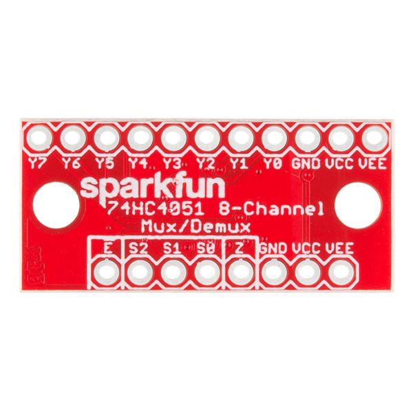 SparkFun Multiplexer Breakout - 8 Channel (74HC4051) - BOB-13906