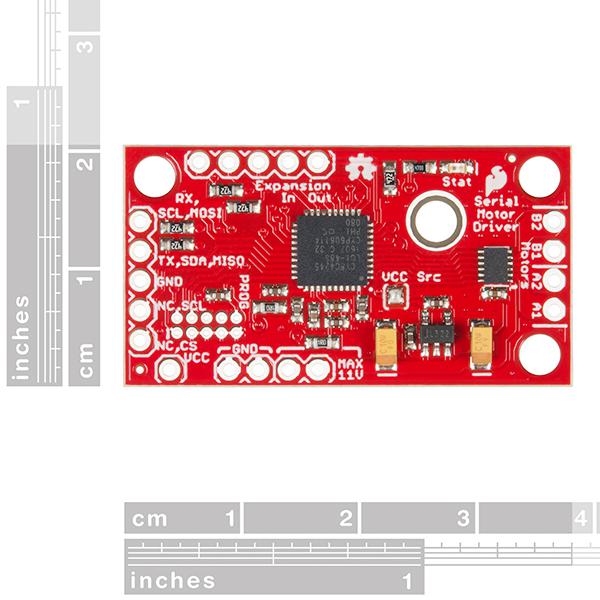 SparkFun Serial Controlled Motor Driver - ROB-13911
