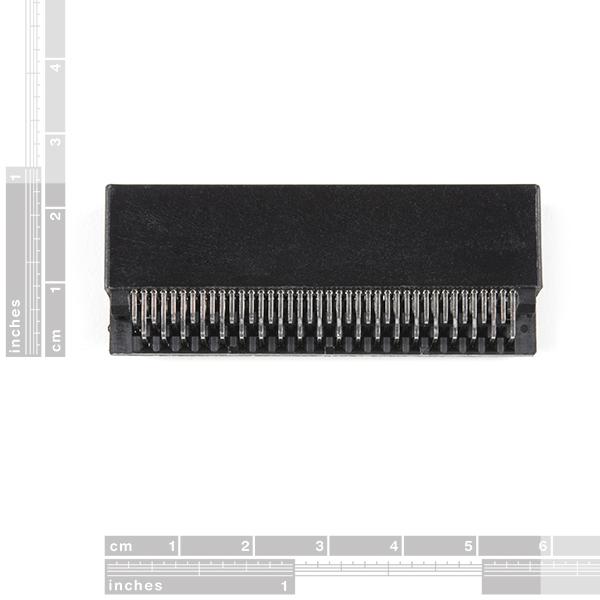micro:bit Edge Connector - PTH, Right Angle (80-pin) - PRT-17252